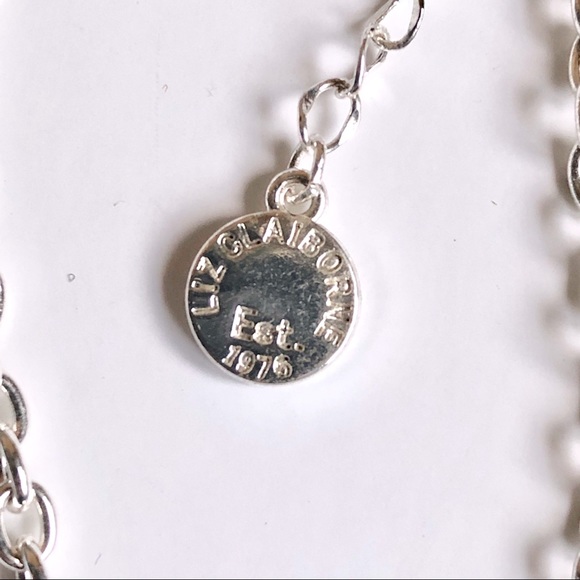 NEW LIZ CLAIBORNE Turquoise Necklace 18” - Picture 4 of 14